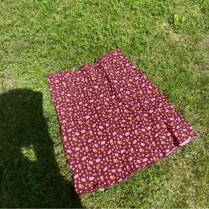 Free people Floral Mini Skirt (12) Large